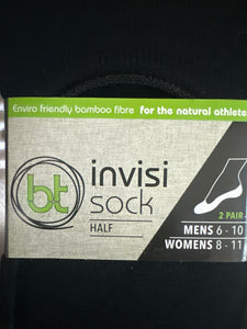 Bamboo Invisisock 2 Pk